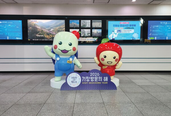 거창군, 관광 캐릭터 <거복이·사각이...